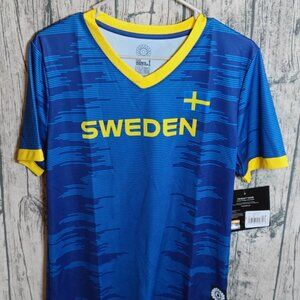 Sweden Women's FIFA 2023 World Cup Women's Fan Shirt Top by Outerstuff Size M